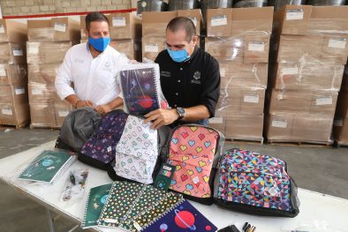 COMUNICADO 1486-Preparativos entrega útiles con mochila (4)