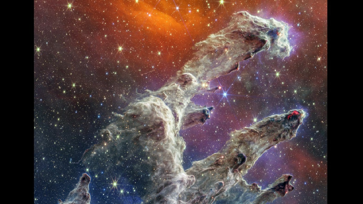 El telescopio 'James Webb' capta los Pilares de la Creación en todo su ...